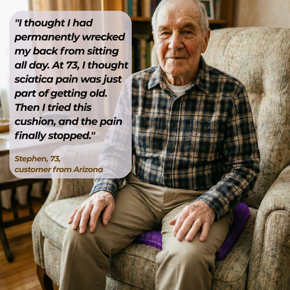 Sit pain free with Hexagel® Cushion