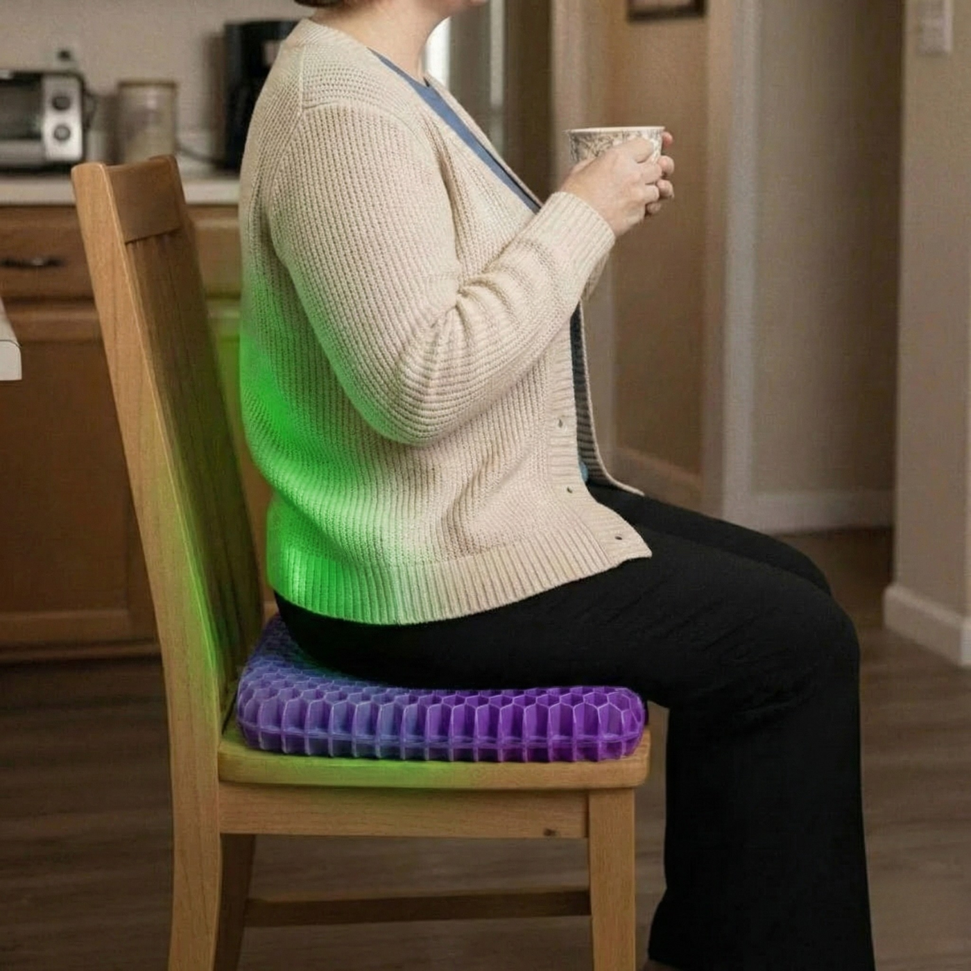 Sit pain free with Hexagel® Cushion