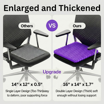 Sit pain free with Hexagel® Cushion